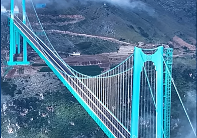 Jembatan Huajiang Grand Canyon/Foto: tangkap layar